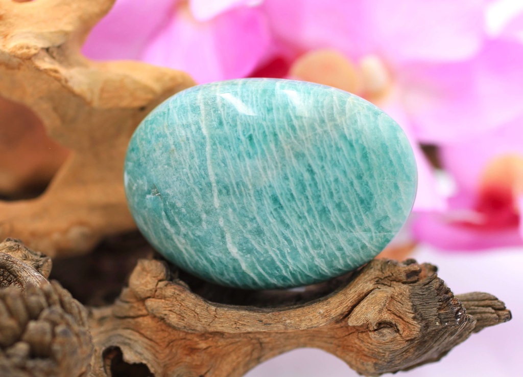 Galet en Amazonite