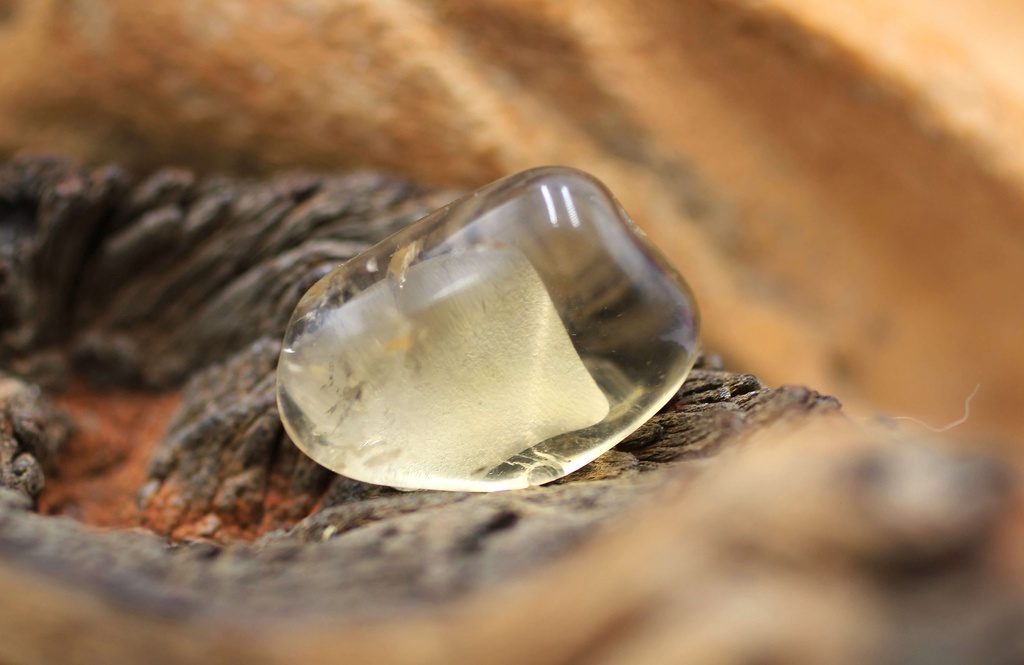 Citrine naturelle roulée