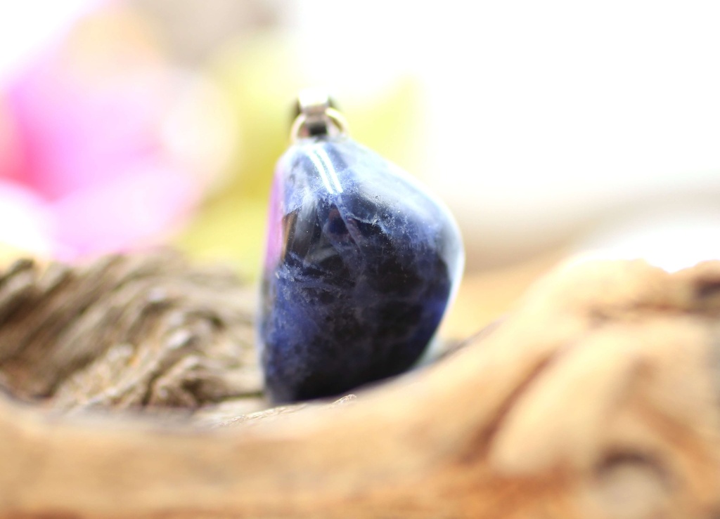 Pendentif en Sodalite