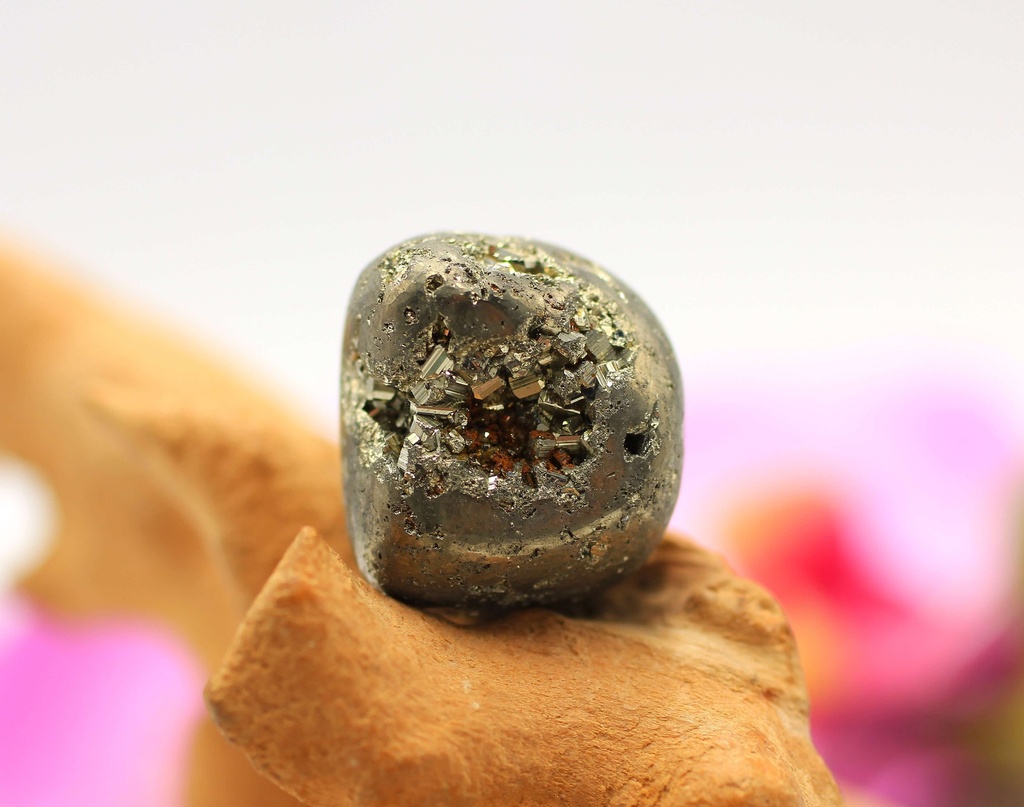 Pyrite roulée