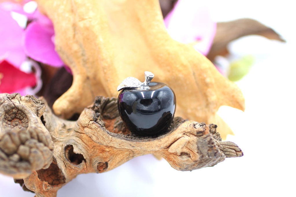 Pomme en Obsidienne noire