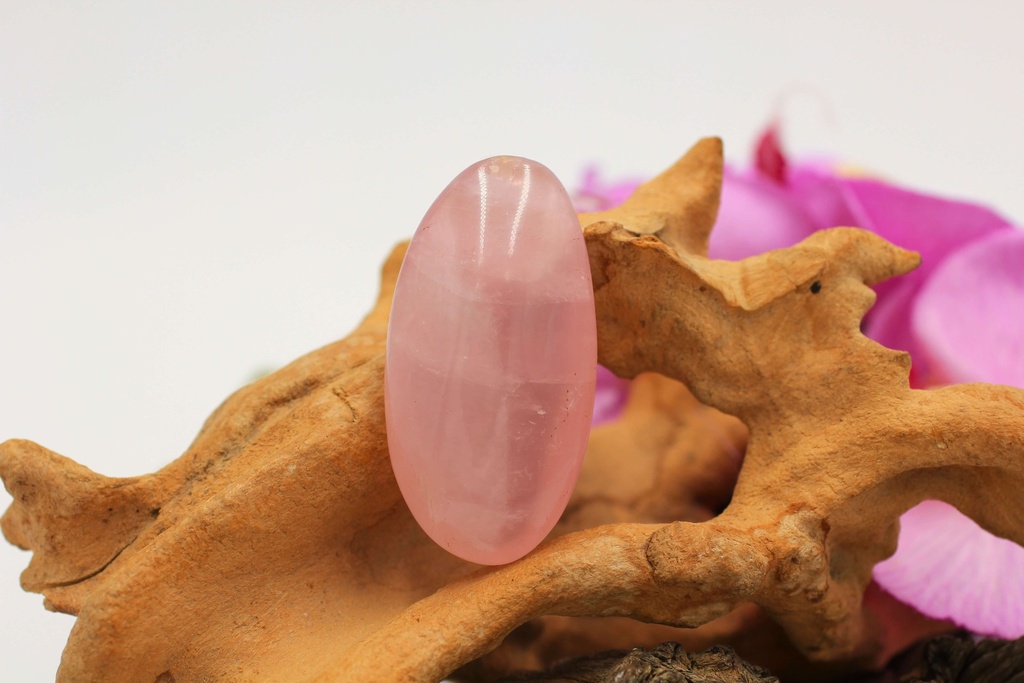 Galet en Quartz rose