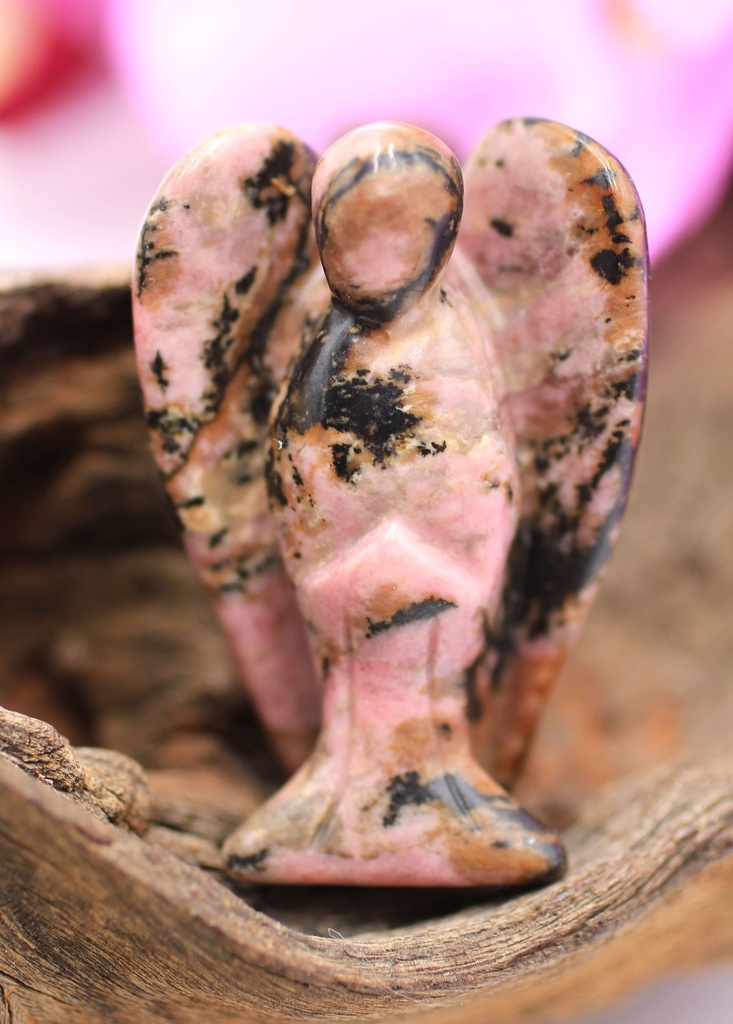 Ange en Rhodonite