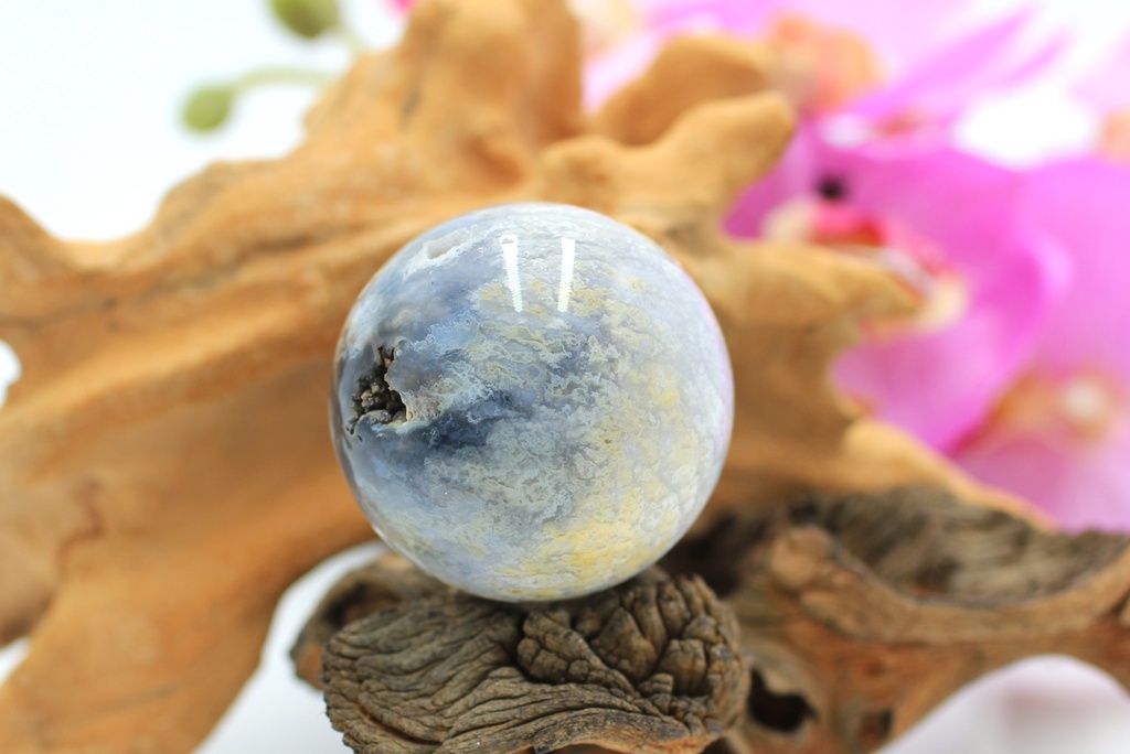 Sphère en Agate raisin