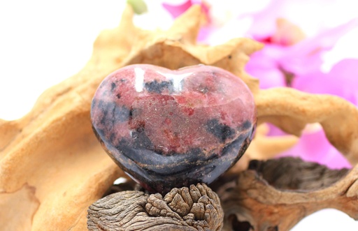 Cœur en Rhodonite