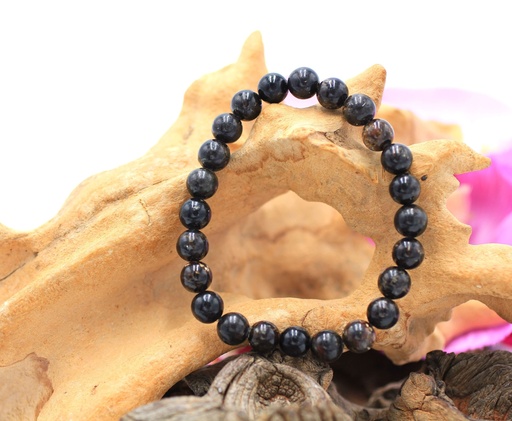 Bracelet en perles 8mm en Biotite