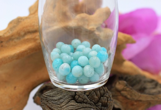 Perle 8mm en Amazonite