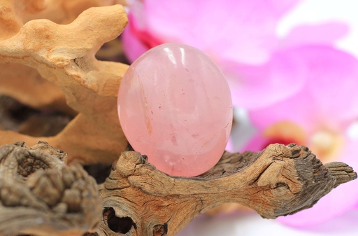 Galet en Quartz rose