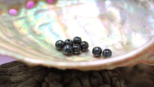 Perle 4mm en Hématite