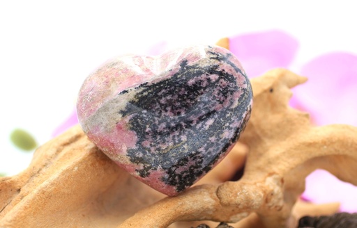 Cœur en Rhodonite