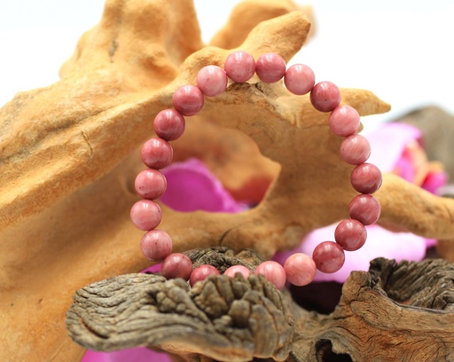 Bracelet en perles 8mm en Rhodonite