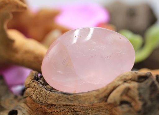 Galet en Quartz rose