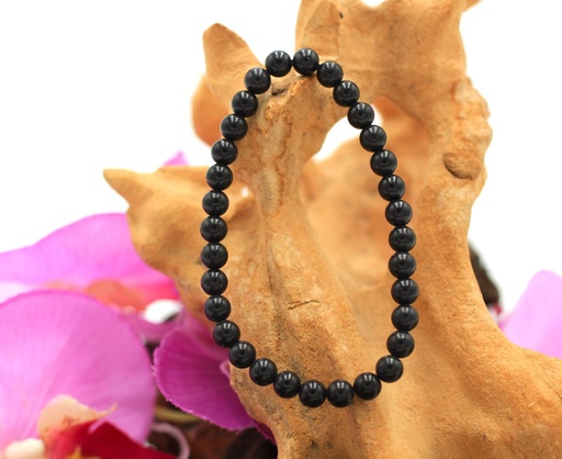 Bracelet en perles 6mm en Shungite