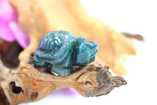 Tortue en Agate indienne