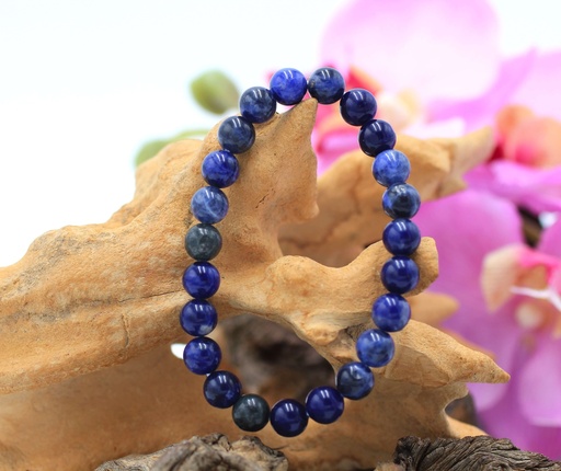 Bracelet en perles 8mm en Sodalite