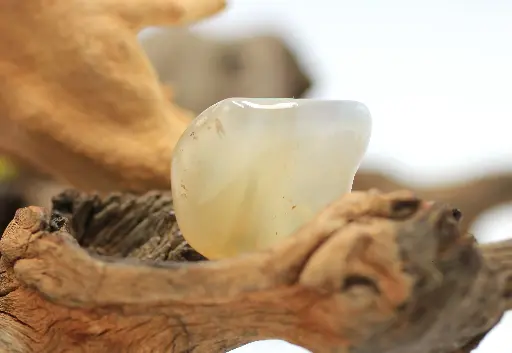 Agate du Botswana roulée