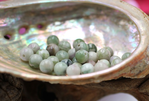 Perle 6mm en Jade Hétiàn