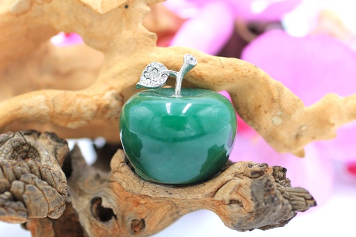 Pomme en Aventurine verte