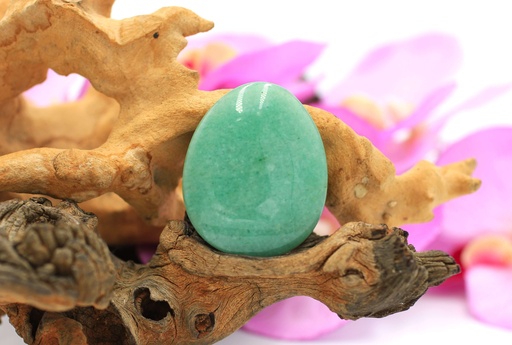 Galet "Anti-stress" en Aventurine verte