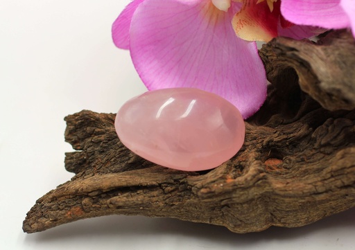 Galet en Quartz rose