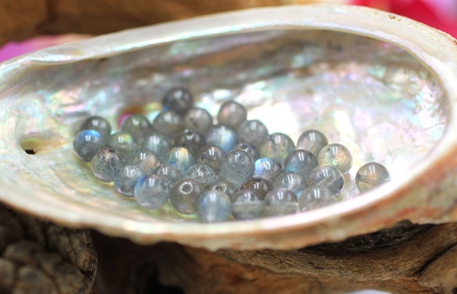 Perle 6mm en Labradorite