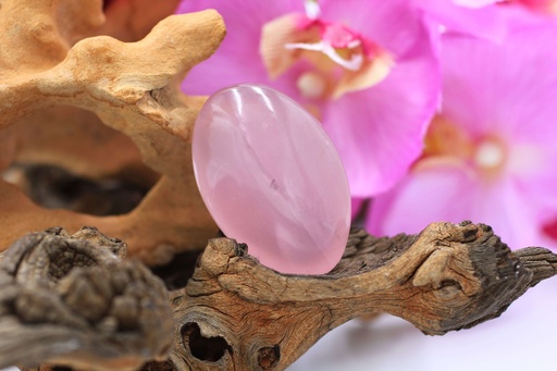 Galet en Quartz rose